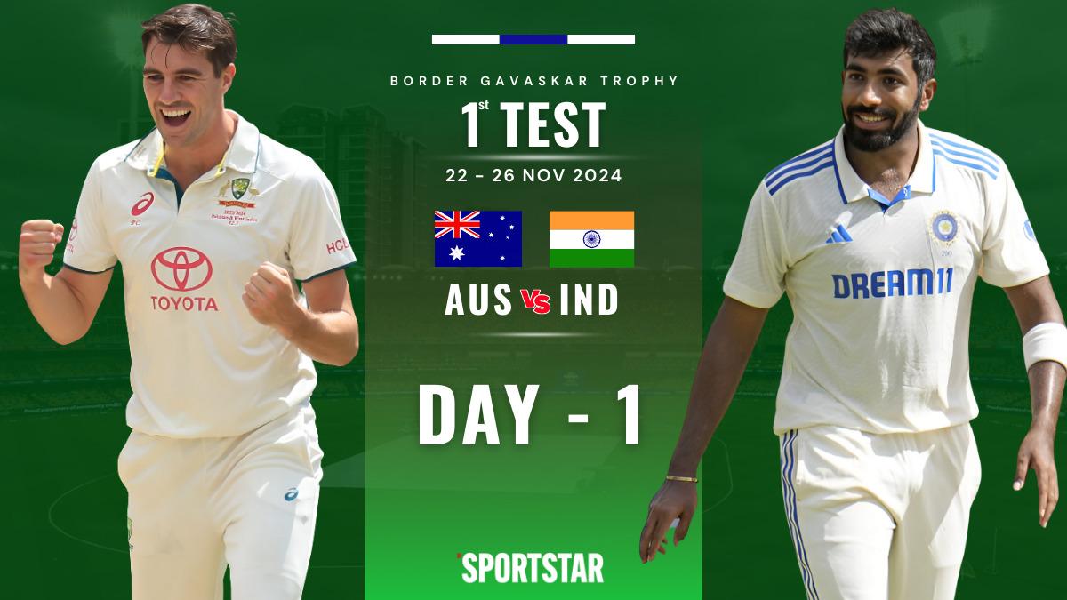 Australia vs India Live Score, Border-Gavaskar Trophy 2024/25 1st Test Day 1: Jaiswal, Padikkal out; Kohli joins Rahul